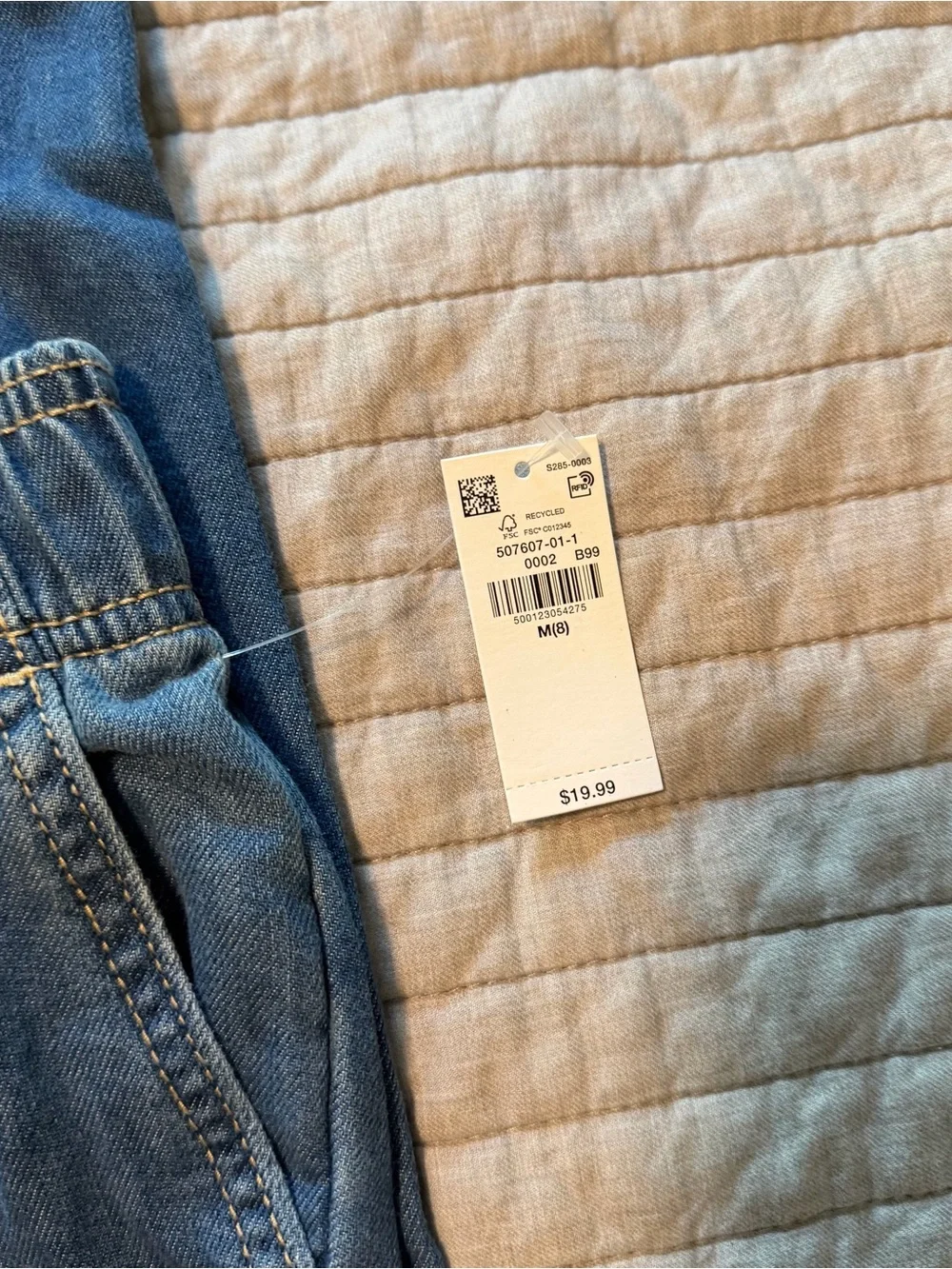 NWT Old Navy Medium Blue Baggy Fit Jeans